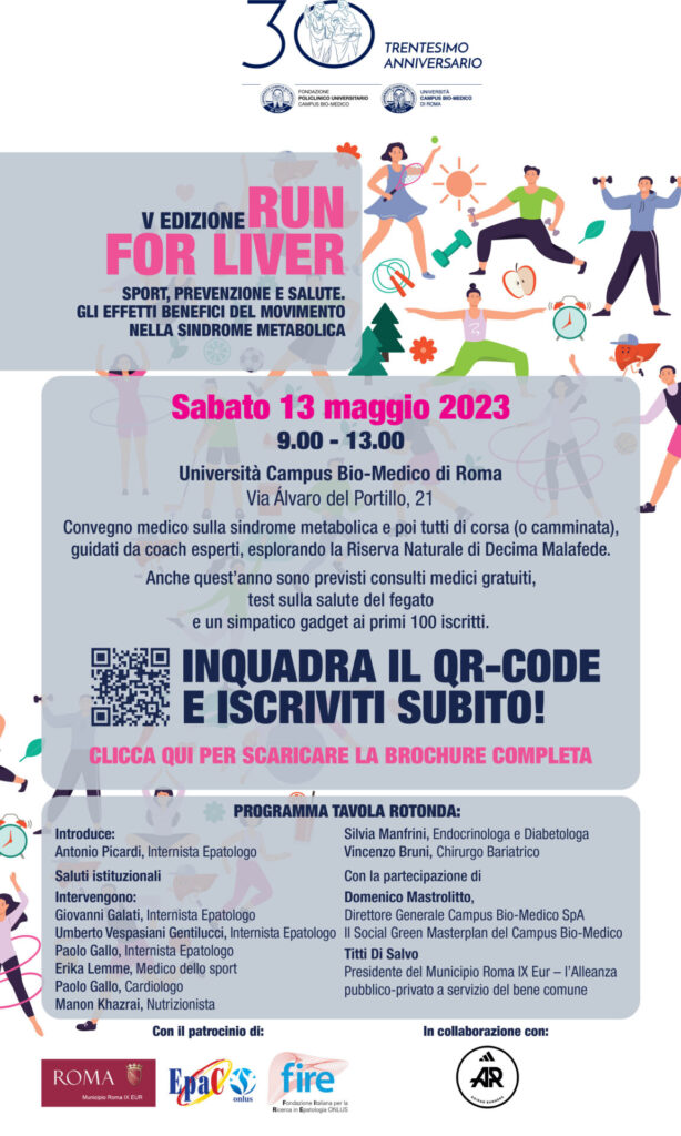 Locandina Run for liver 2023 260423