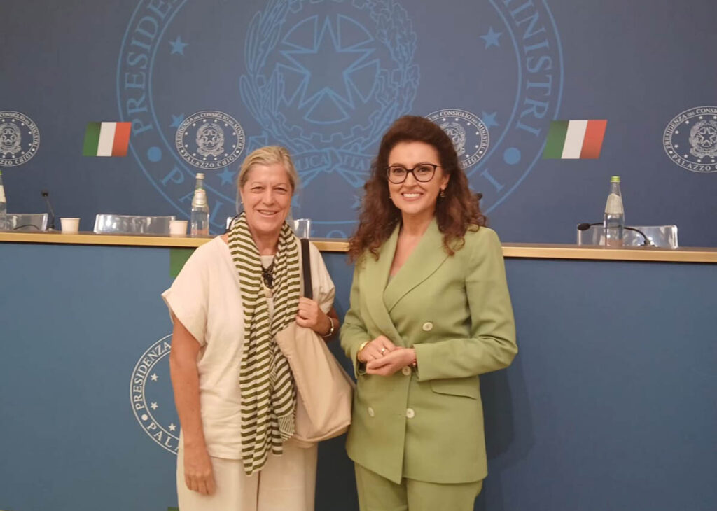 Incontro a Palazzo Chigi in occasione della presentazione del Piano nazionale per la non autosufficienza